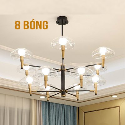 Mẫu đèn thả chùm 6 bóng trang trí bàn ăn THCN 147-19 1