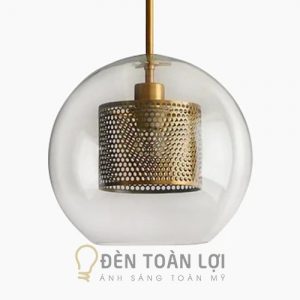 đèn thả thuỷ tinh decor quán bar, quán cafe giá rẻ THCN 163 ở TPHCM