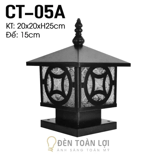 Đèn trần công hình đồng xu size 20cm