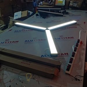 Lắp đèn máng thả trần 60cm theo yêu cầu giá rẻ TPHCM