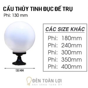 Đèn Trụ Cổng giá rẻ nhất Sài Gòn đèn trụ cổng hcm