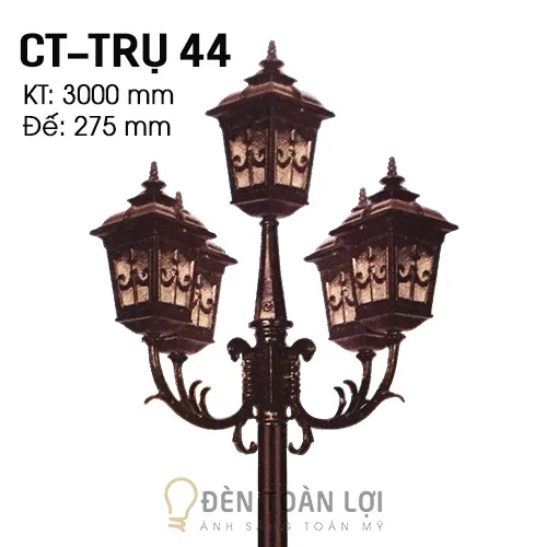 Đèn Trụ Cổng TPHCM - Đèn Trụ công viên Chí Toàn Lighting Đèn Toàn Lợi