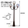 Đèn Trụ Cổng TPHCM - Đèn Trụ công viên Chí Toàn Lighting Đèn Toàn Lợi