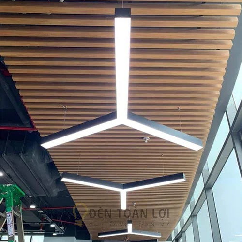 Đèn máng LED thả trần 0,6 mét ở TPHCM