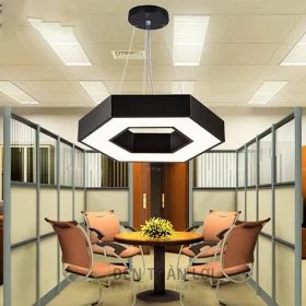 Đèn thả led lục giác rỗng