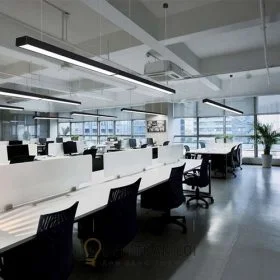Đèn thả led 2,4 mét decor văn phòng
