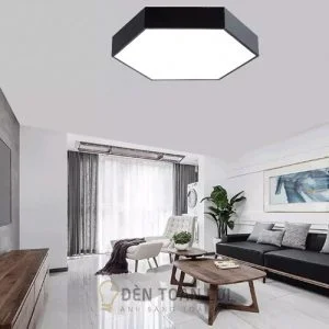 Đèn thả văn phòng lục giác tràn viền