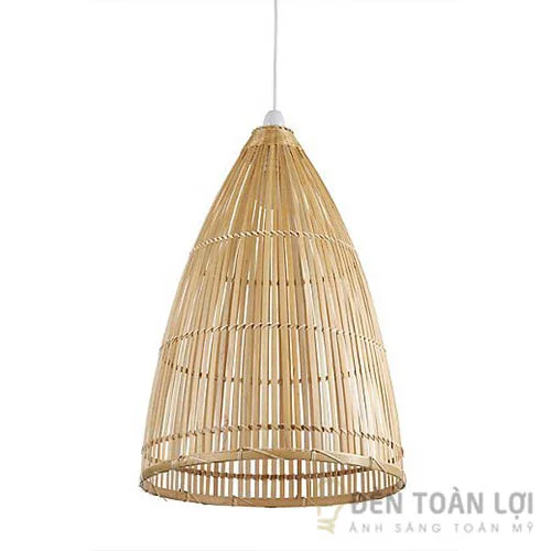 Đèn Mây Tre Trang Trí Hình Nôm Cá