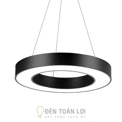 đèn thả hình tròn, đèn thả tròn nhẫn trang trí văn phòng, đèn thả trang trí, đèn thả văn phòng