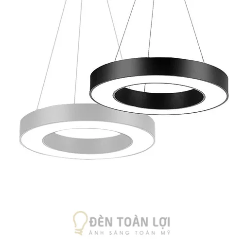 Mẫu đèn thả tròn hình nhẫn trang trí văn phòng