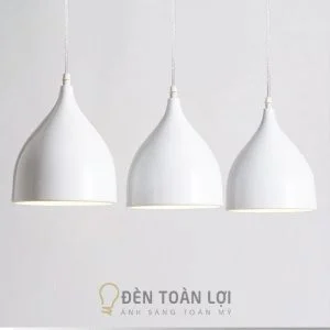 Đèn thả hình giọt nước bé trang trí bàn ăn