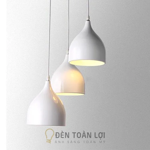 Đèn thả hình giọt nước bé trang trí bàn ăn