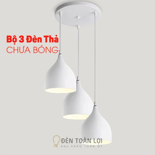 Đèn thả hình giọt nước bé trang trí bàn ăn
