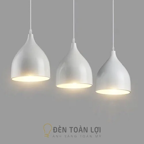 Đèn thả hình giọt nước bé trang trí bàn ăn