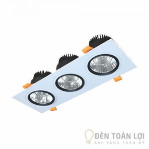 Đèn LED Downlight Vuông Chiếu Điểm 3x5W – DFC3051