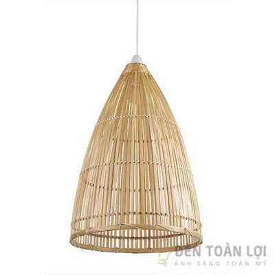 Đèn mây tre trang trí hình nơm cá cứng cáp chắc chắn
