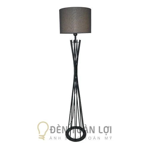 Đèn bàn kim loại đen DD12