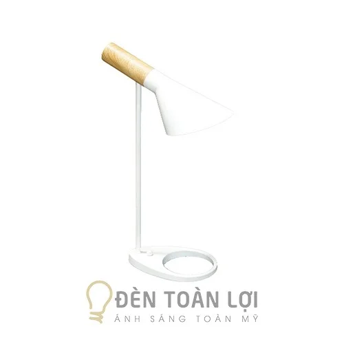 Đèn ngủ màu đen ngủ để bàn làm việc hiện đại đầu gỗ DB16