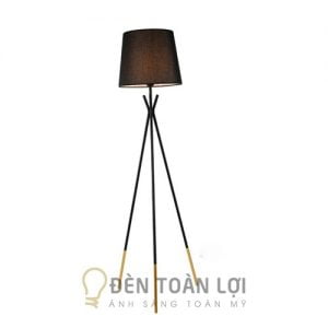 Đèn bàn Mẫu đèn câ đứng 3 chân góc sofa mã DD3032 ĐEN