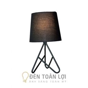 Đèn ngủ Mẫu đèn ngủ để bàn dùng trang trí màu đen & trắng DB13