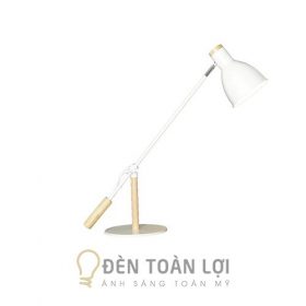 Đèn ngủ Mẫu đèn ngủ để bàn hiện đại chân ống gỗ DB14 2