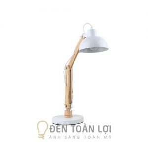 Đèn ngủ Mẫu đèn ngủ để bàn nghệ thuật thân gỗ DB23 1