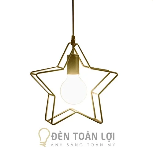 Đèn thả ngôi sao khung sắt trang trí giá rẻ ở TPHCM