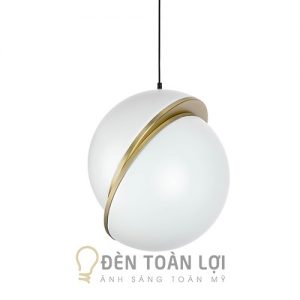 Đèn Thả: Mẫu đèn thả hiện đại hình 2 nửa cầu trang trí phòng khách cực đẹp THCN 27