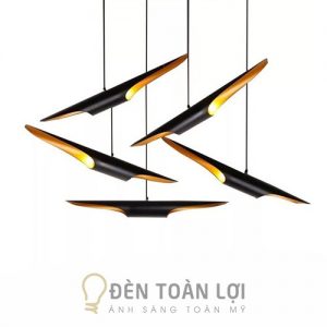 Đèn Thả: Mẫu đèn thả sáo diều trang trí quầy bar quán cafe cực đẹp