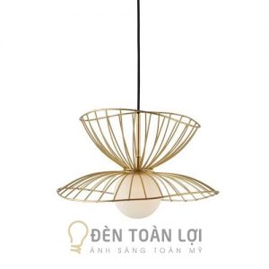 Đèn thả trang trí bằng sắt nghệ thuật trang trí phòng ngủ