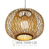 Đèn mây tre thả trần mang hồn quê tới không gian của bạn
