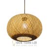 Đèn mây tre trang trí nhà ở đưa không gian sống về với thiên nhiên