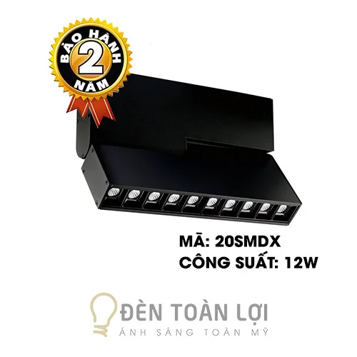 Ray nam châm và rọi nam châm âm trần hiện đại