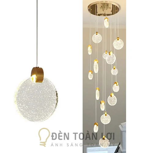 Đèn thả bộ Đèn thả thông tầng cầu thang THD-8829-18
