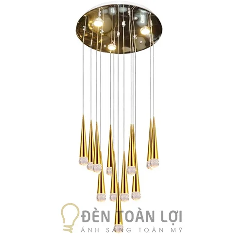 Đèn Thả: Mẫu đèn thả thông tầng kiểu sao băng THD.13/13