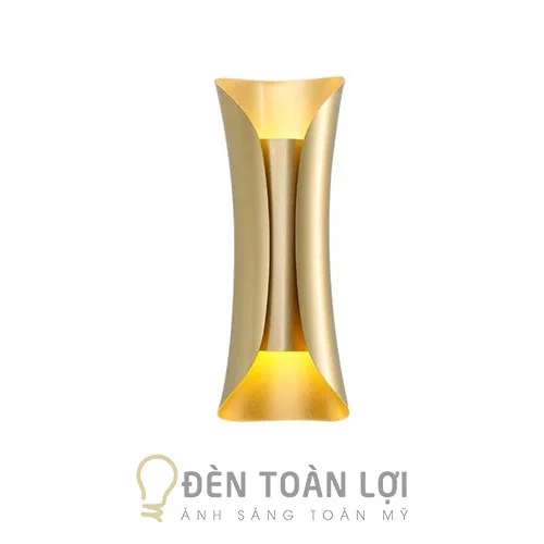 Đèn vách VT26 màu đen xi vàng