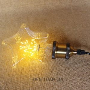 Bóng Đèn: Hình ngôi sao mẫu LED hoa trang trí quán cafe
