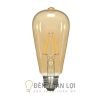 Bóng Đèn Bóng LED Edison ST64 4W vỏ vàng 1