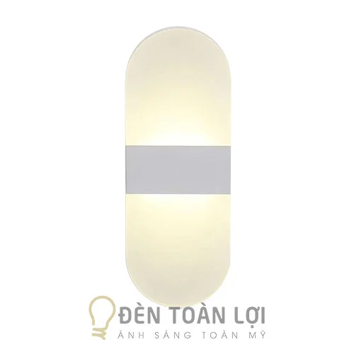 Đèn vách thủy tinh trang trí phòng khách