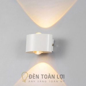 Mẫu đèn vách chiếu tường trên dưới 2 tia LED giá rẻ