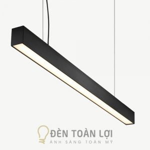 đèn máng cao 75mm, đèn thả văn phòng cao 75mm, dèn thả văn phòng rộng 50mm