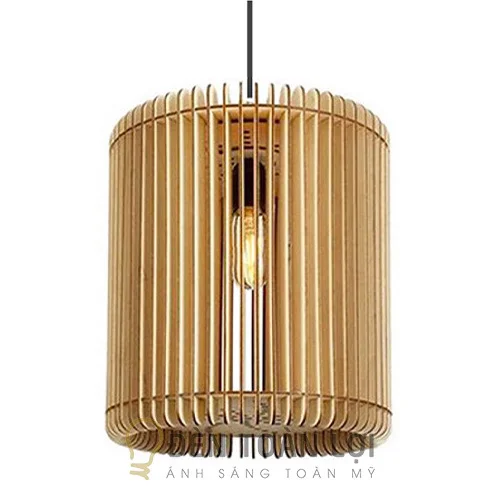 Đèn gỗ màu đen TL053