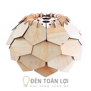 Đèn Gỗ: Một mẫu đèn gỗ trang trí bàn ăn tuyệt đẹp TL077