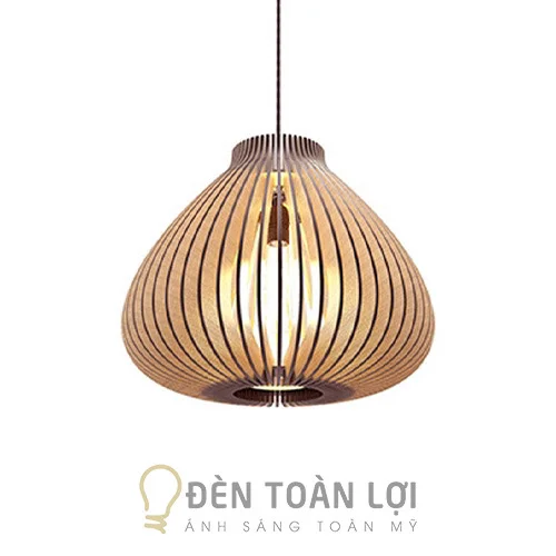 Mẫu đèn gỗ tuyệt đẹp trang trí nhà hàng sảnh khách sạn TL021