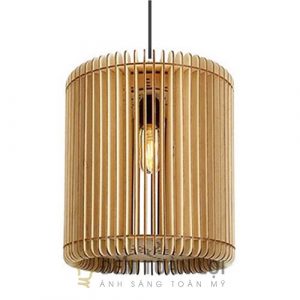 Đèn gỗ thả trần trang trí đèn gỗ trang trí giá rẻ ở tphcm - Đèn Toàn Lợi