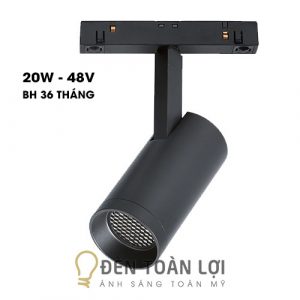 Đèn Rọi: Mẫu đèn rọi ray nam châm 20W 48V ở TPHCM