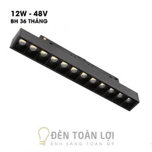 Đèn Rọi: Mẫu đèn rọi ray nam châm SMD 12W không gập