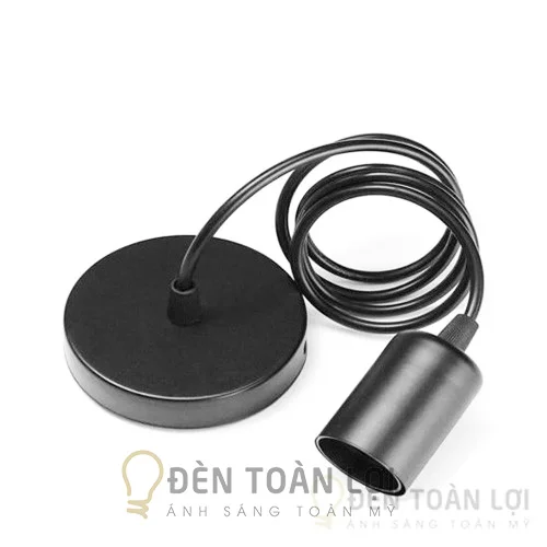 Bộ đuôi đé đèn thả trang trí dây 1 mét
