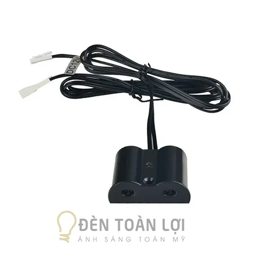Công tắc cảm biến cửa tủ 2 cánh dùng cho LED thanh nhôm định hình