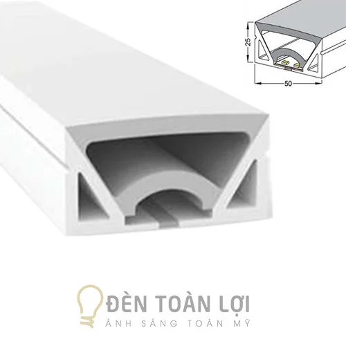Dây đèn LED bằng Silicon 50mm/20mm linh hoạt